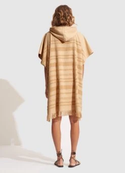 Towel Poncho - Camel -Fashion Swimwear Store 71847 TL Camel 4