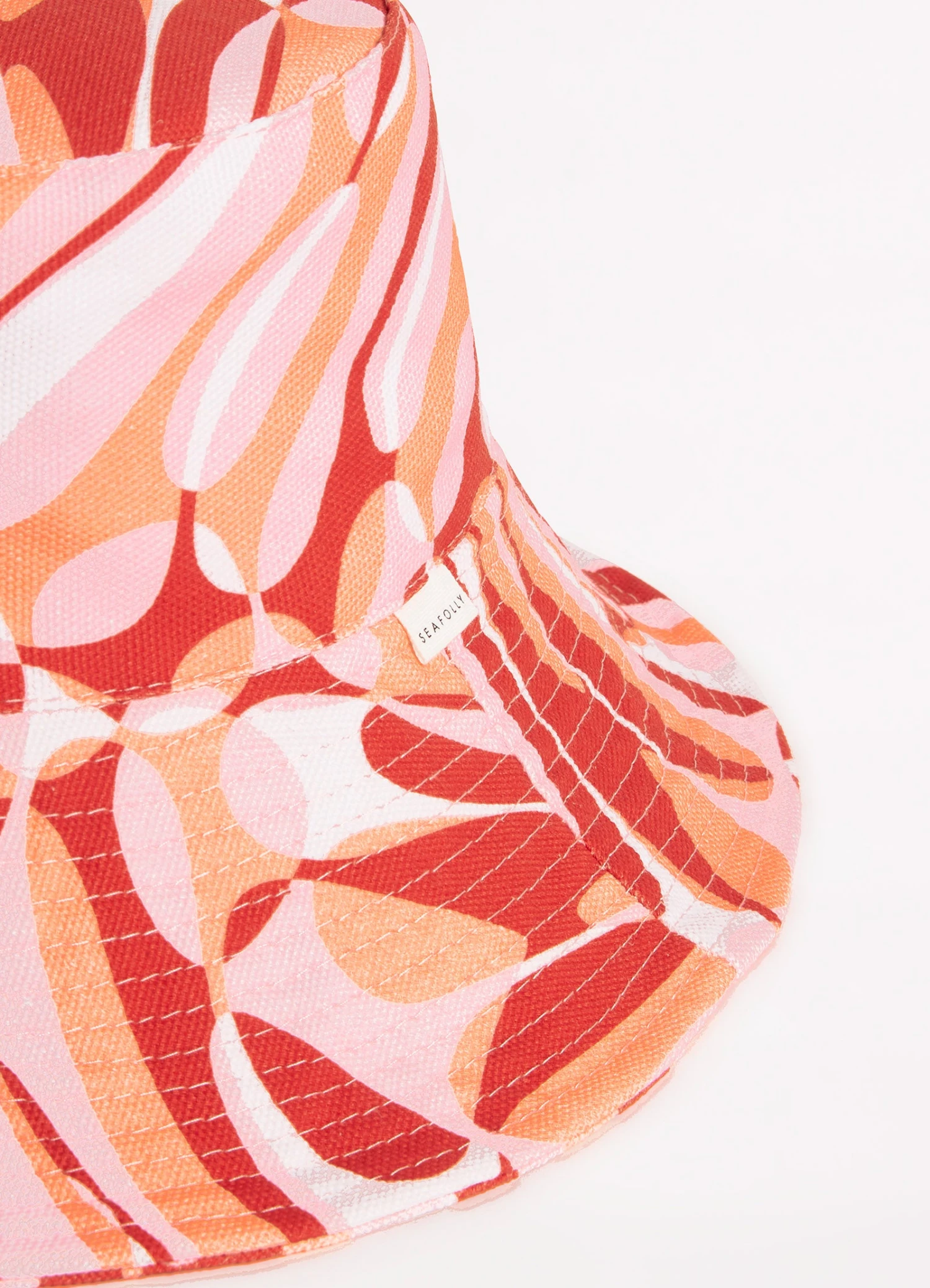 Poolside Bucket Hat - Chintz Pink 7 Poolside Bucket Hat - Chintz Pink - Image 5