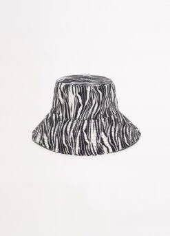 Zahara Bucket Hat - Black 9 Zahara Bucket Hat - Black -Fashion Swimwear Store 71859 HT Black 3