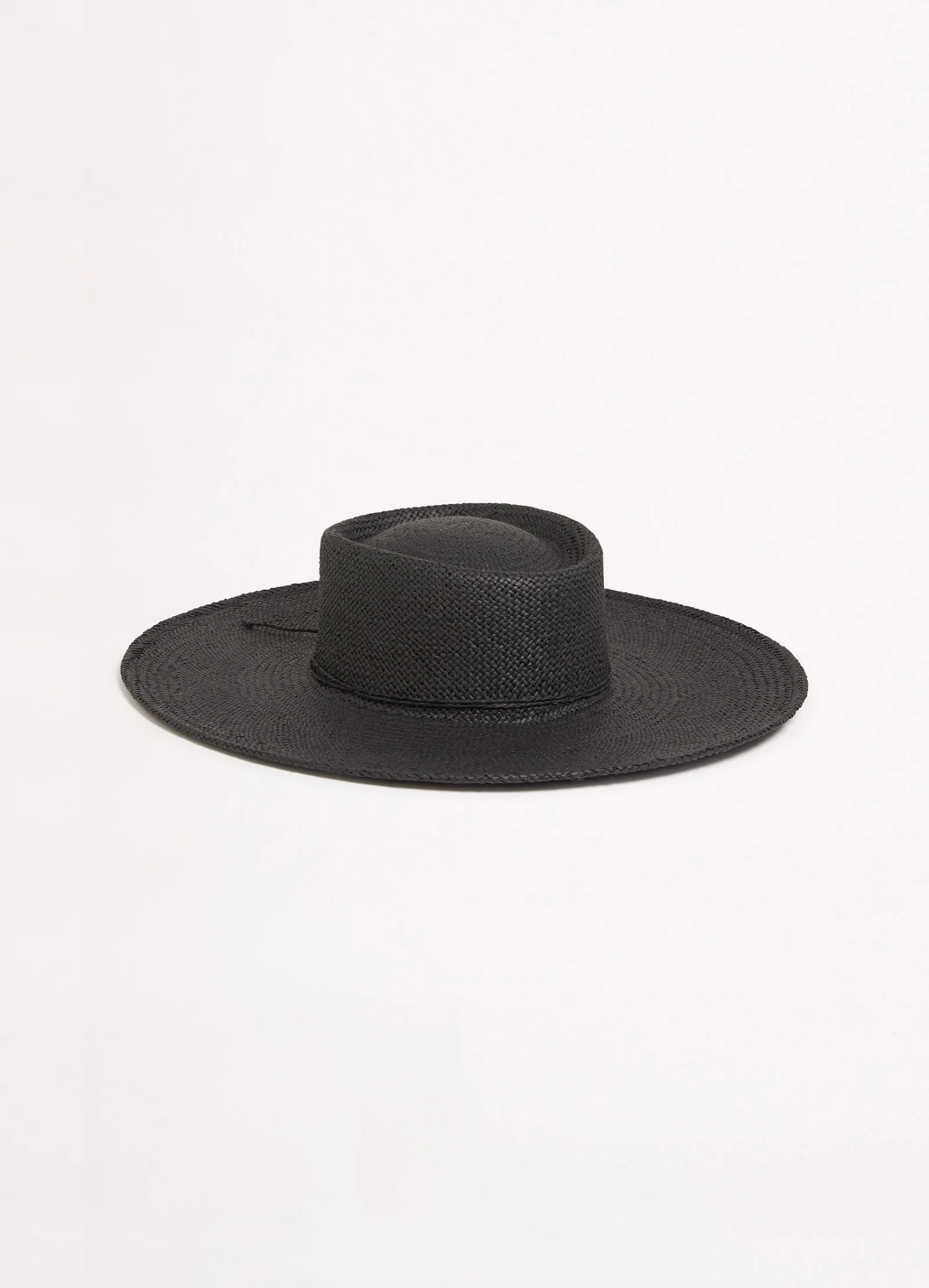 Sundown Boater Hat - Black 4 Sundown Boater Hat - Black - Image 2