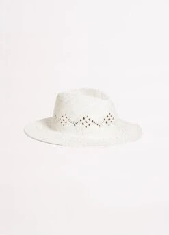 Sails Panama Hat - White 8 Sails Panama Hat - White -Fashion Swimwear Store 71870 HT White 3