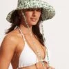 Fleur De Bloom Bucket Hat - Evergreen 1 Fleur De Bloom Bucket Hat - Evergreen -Fashion Swimwear Store 71881 HT Evergreen 1