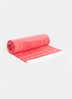 Summer Solstice Towel - Sun Kissed Coral 7 Summer Solstice Towel - Sun Kissed Coral -Fashion Swimwear Store 71896 GWP SunKisdCrl 2