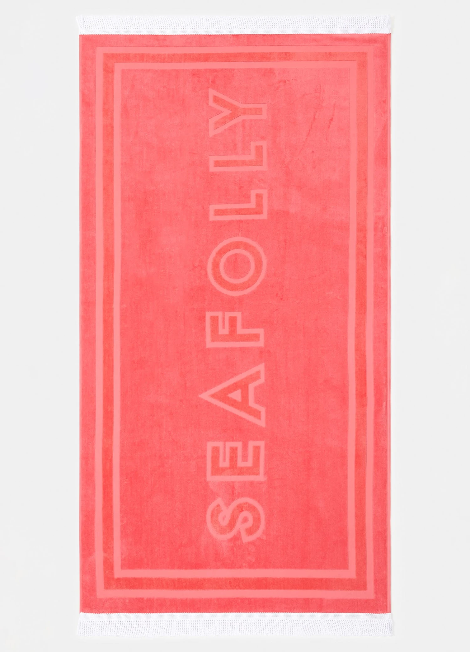 Summer Solstice Towel - Sun Kissed Coral 5 Summer Solstice Towel - Sun Kissed Coral - Image 3
