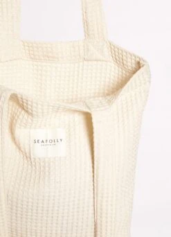 Waffle Towel & Tote Set - Sand 13 Waffle Towel & Tote Set - Sand -Fashion Swimwear Store 71897 TL Sand 5