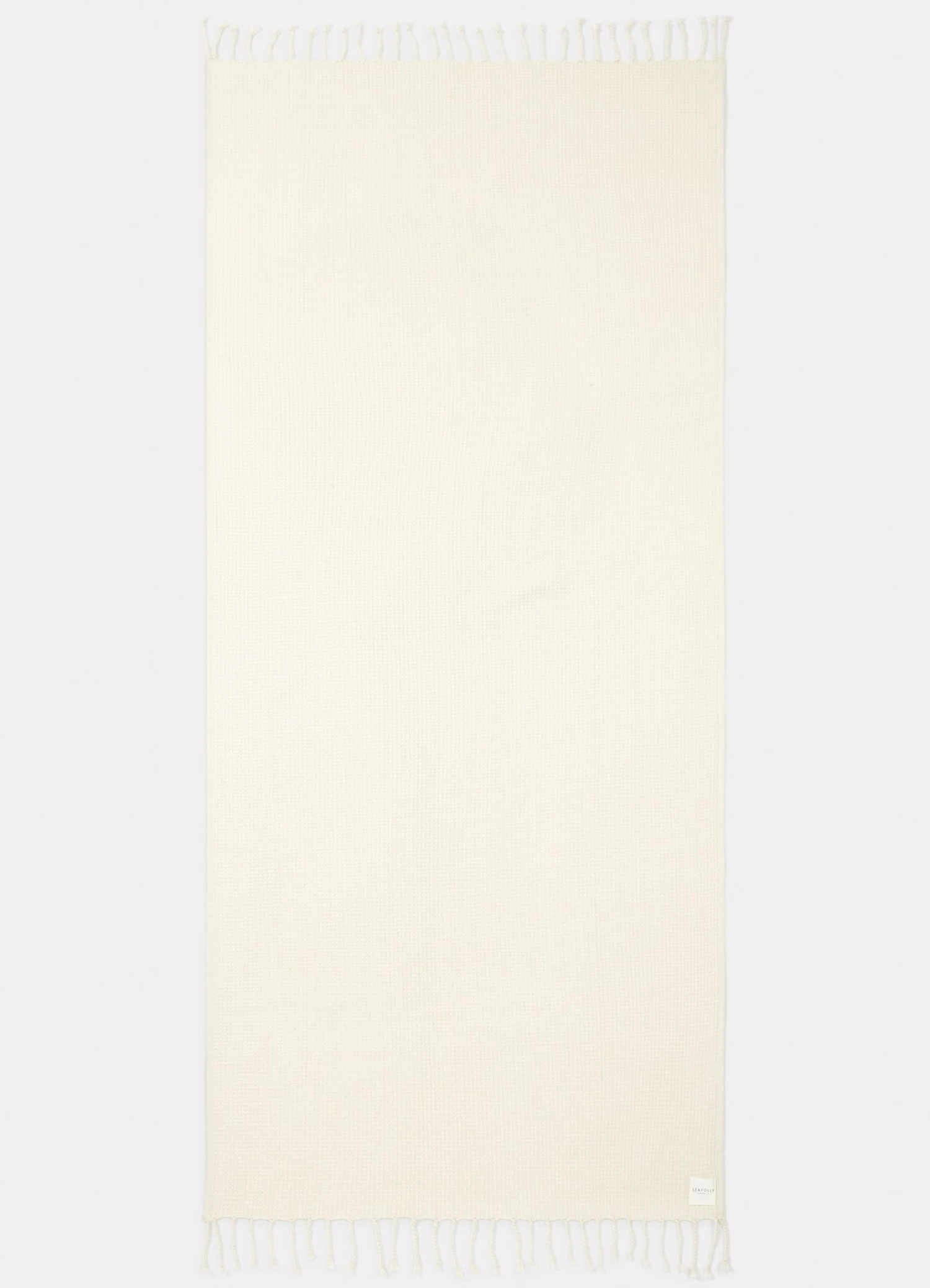 Waffle Towel & Tote Set - Sand 8 Waffle Towel & Tote Set - Sand - Image 6