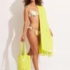 Waffle Towel & Tote Set - Wild Lime 2 Waffle Towel & Tote Set - Wild Lime -Fashion Swimwear Store 71897 TL Wild 20Lime 1