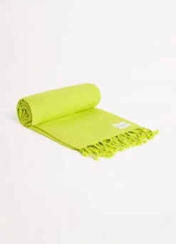 Waffle Towel & Tote Set - Wild Lime -Fashion Swimwear Store 71897 TL Wild 20Lime 6