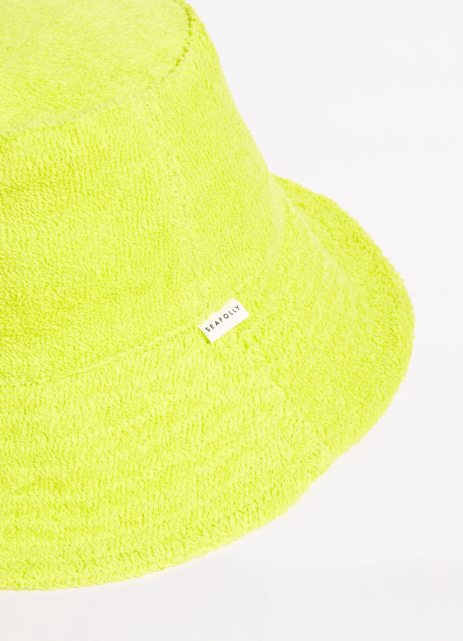 Terry Bucket Hat - Wild Lime 4 Terry Bucket Hat - Wild Lime - Image 2