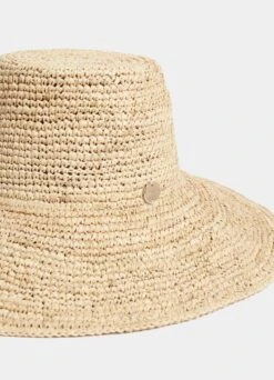 Coastal Raffia Hat - Natural -Fashion Swimwear Store 71914 HT Natural 3