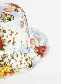 Coast To Coast Bucket Hat - Powder Blue -Fashion Swimwear Store 71919 HT PowderBlue 4