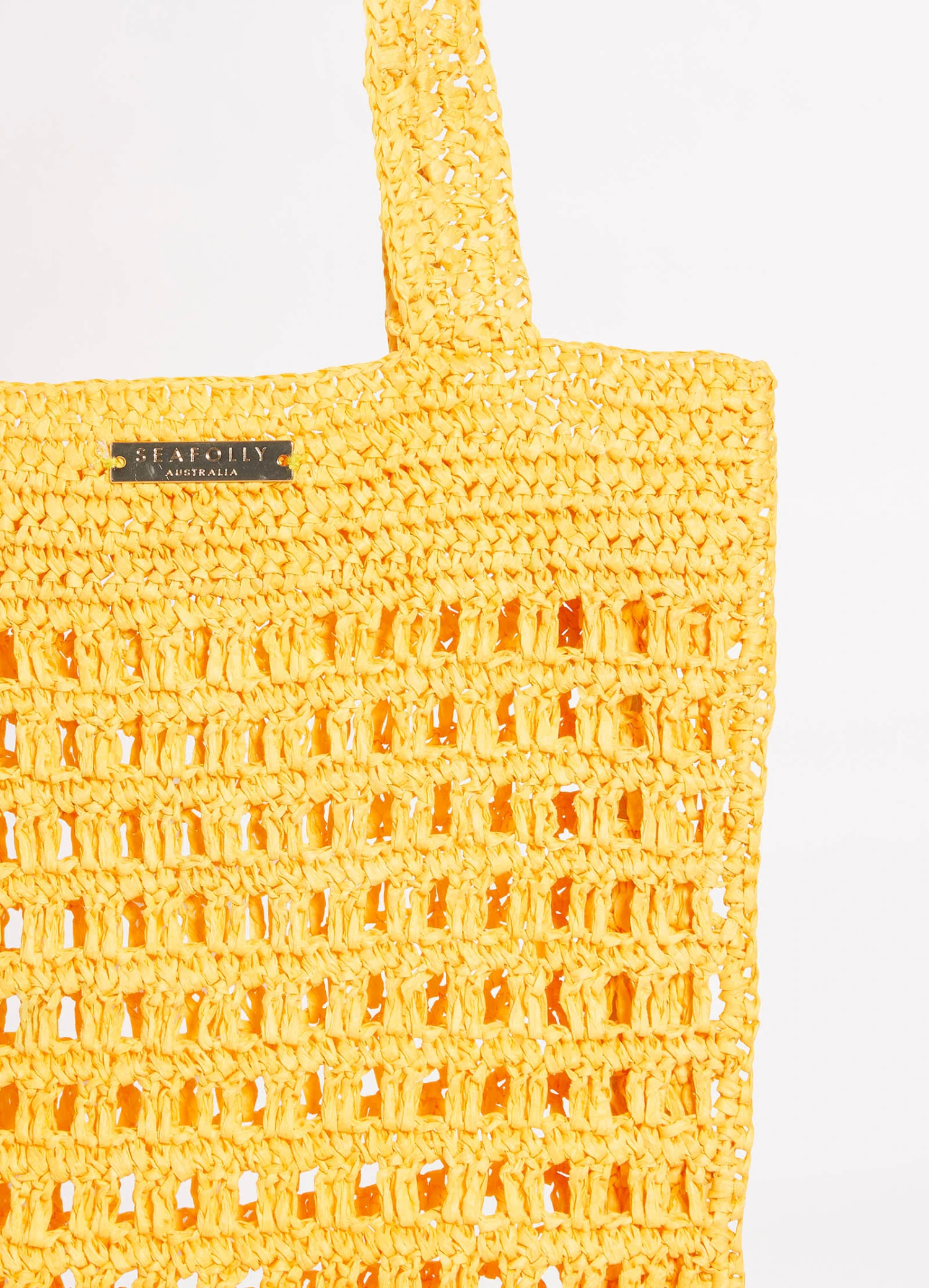 Casa Woven Tote Bag - Sunflower 4 Casa Woven Tote Bag - Sunflower - Image 2
