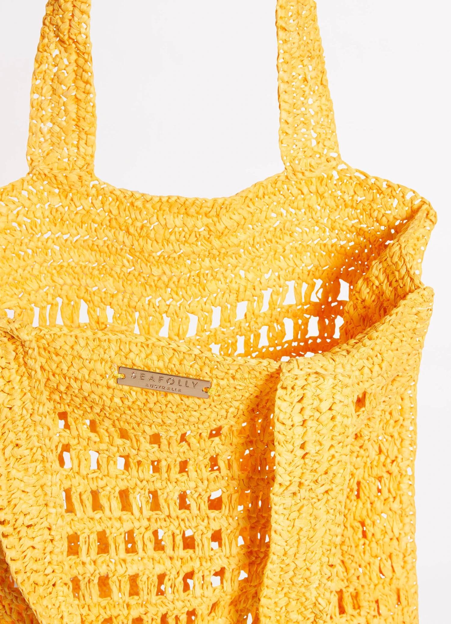 Casa Woven Tote Bag - Sunflower 5 Casa Woven Tote Bag - Sunflower - Image 3