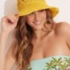Casa Woven Hat - Sunflower 2 Casa Woven Hat - Sunflower -Fashion Swimwear Store 71935 HT Sunflower 2