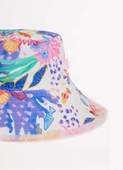 Under The Sea Bucket Hat - White -Fashion Swimwear Store 71967 HT White 4